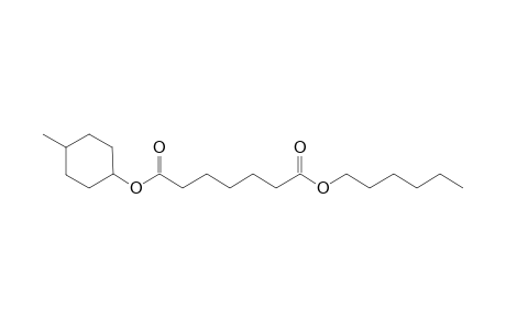 Pimelic acid, 4-methylcyclohexyl hexyl ester isomer 1