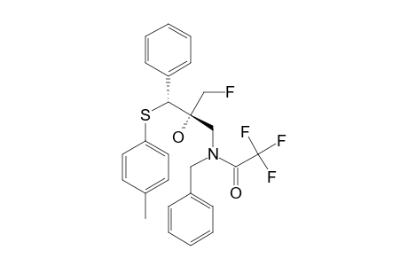 (2S,2'R)-1-(N-TRIFLUOROACETYL)-BENZYLAMINO-3-FLUORO-2-[[(4-METHYLPHENYL)-THIO]-[PHENYL]-METHYL]-PROPAN-2-OL