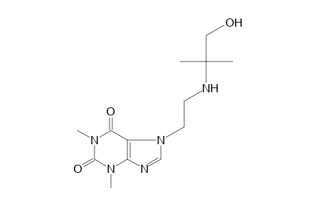 7-{2-[(1,1-dimethyl-2-hydroxyethyl)amino]ethyl}theophylline