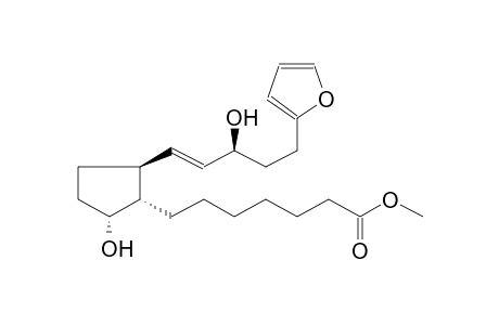 (15BETA)-11-DEOXY-16-(2-FURYLMETHYL)PROSTAGLANDIN-F1, METHYL ESTER