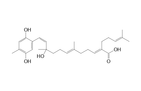 Chabrolohydroxybenzoquinone A