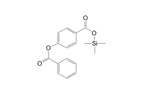 4-(Benzoyloxy)benzoic acid, tms