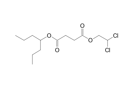 Succinic acid, 2,2-dichloroethyl 4-heptyl ester