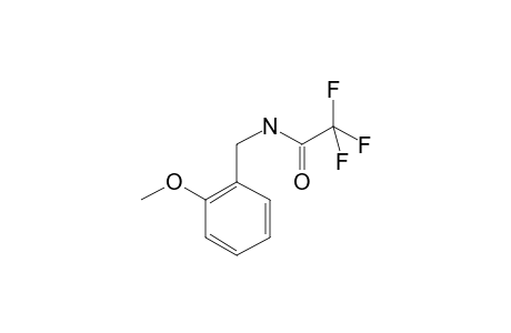 2-Methoxybenzylamine, N-trifluoroacetyl-