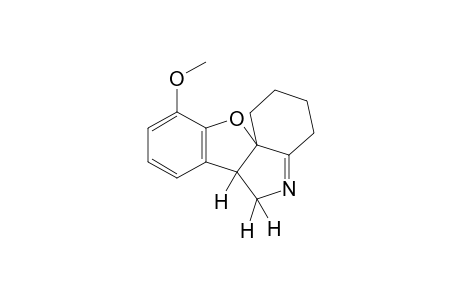 1,2,3,4,6,6a-hexahydro-10-methoxybenzofuro[3,2-c]indole