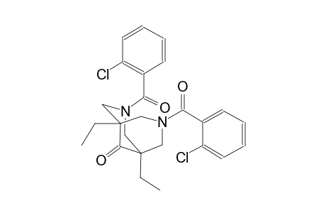 3,7-bis(2-chlorobenzoyl)-1,5-diethyl-3,7-diazabicyclo[3.3.1]nonan-9-one