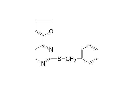 2-(benzylyhio)-4-(2-furyl)pyrimidine