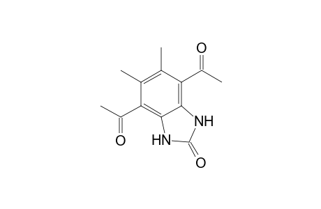 4,7-Diacetyl-5,6-dimethyl-1,3-dihydrobenzimidazol-2-one