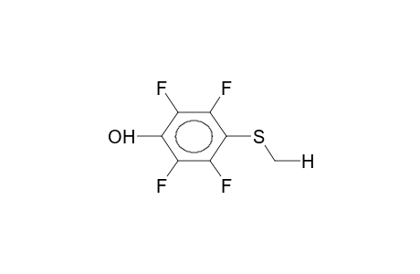 1-HYDROXY-4-METHYLTHIOTETRAFLUOROBENZENE