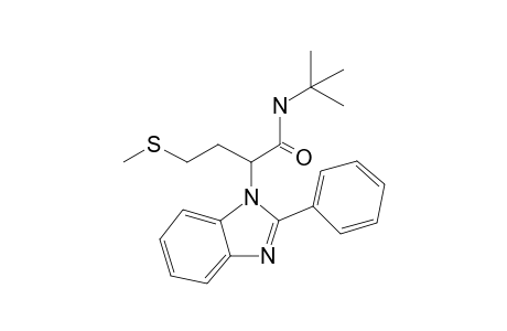 N-(Tert-butyl)-4-(methylthio)-2-(2-phenyl-benzo[D]imidazol-1-yl)butanamide