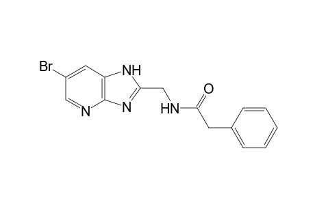 Imidazo[4,5-b]pyridine, 6-bromo-2-[(1-oxo-2-phenylethyl)amino]methyl-