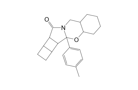 (1A-R*)-(5A-S*)-(8A-R*)-(12A-S*)-(12B-R*)-12-B-(4-METHYL-PHENYL)-PERHYDRO-ISOINDOLO-[1,2-B]-PERHYDRO-[1,3]-BENZ-OXAZINE-8-ONE