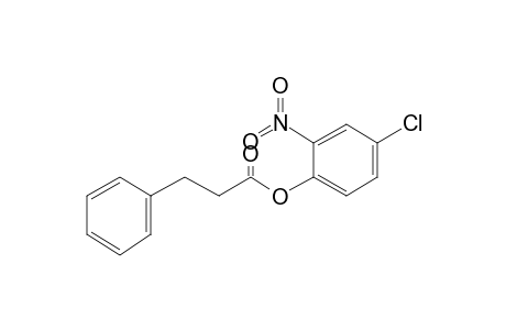 4-Chloro-2-nitrophenyl-.beta.-phenylpropionate