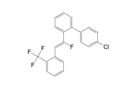 4'-Chloro-2-{1-fluoro-2-[2-(trifluoromethyl)phenyl]vinyl}biphenyl