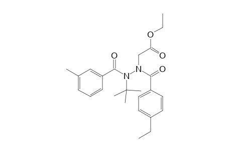 2-[[tert-butyl(m-toluoyl)amino]-(4-ethylbenzoyl)amino]acetic acid ethyl ester