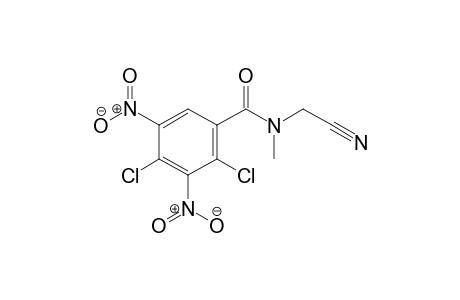 2,4-Dichloro-N-(cyanomethyl)-N-methyl-3,5-dinitrobenzamide