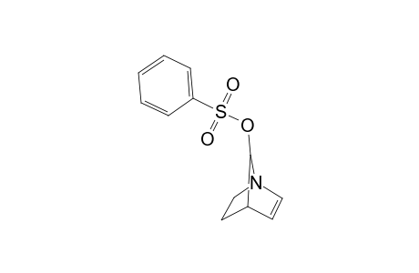 (1RS,4SR,7SR)-7-phenylsulphonyloxy-1-azabicyclo[2.2.1]hept-2-ene