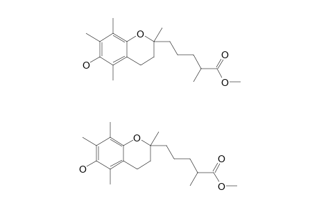 5-(6-HYDROXY-2,5,7,8-TETRAMETHYL-CHROMAN-2-YL)-2-METHYL-PENTANOIC-ACID-METHYLESTER