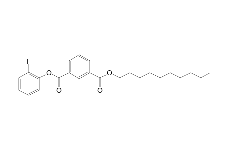 Isophthalic acid, decyl 2-fluorophenyl ester