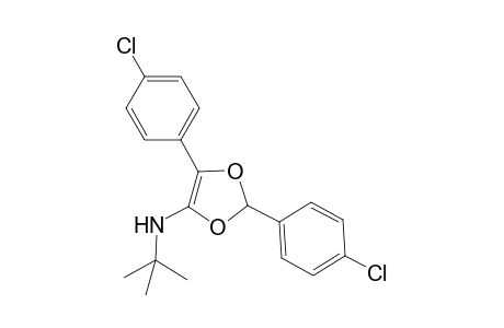 N-(tert-Butyl)-2,5-bis(4-chlorophenyl)-1,3-dioxol-4-amine