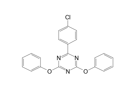 s-Triazine, 2-(4-chlorophenyl)-4,6-bis(phenoxy)-