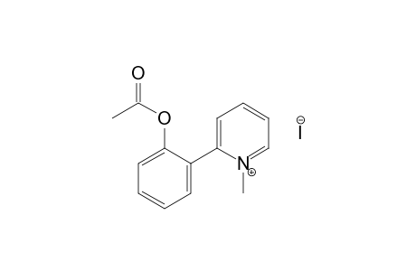 2-(o-hydroxyphenyl)-1-methylpyridinium iodide, acetate (ester)