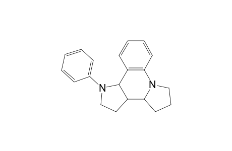 1-PHENYL-2,3,3A,3B,4,5,6,11B-OCTAHYDRO-1H-DIPYRROLO-[1,2-A:3',2'-C]-QUINOLINE;MAJOR