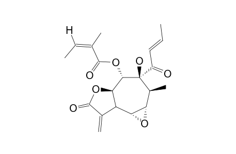 (1S,5S,6R,7R,8R,9S,10S)-5-ANGELOYLOXY-8,9-EPOXY-1-HYDROXY-2-OXO-XANTHA-3,11-DIEN-6,12-OLIDE