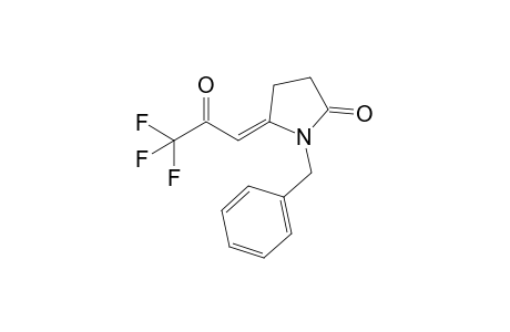 1-BENZYL-5-(3,3,3-TRIFLUORO-2-OXO-PROPYLIDENE)-PYRROLIDIN-2-ONE