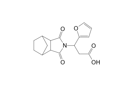 3-(3,5-Dioxo-4-aza-tricyclo[5.2.1.0(2,6)]dec-4-yl)-3-furan-2-yl-propionic acid