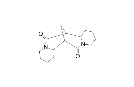 7,14-Methano-6H,13H-dipyrido[1,2-a:1',2'-e][1,5]diazocine-6,13-dione, dodecahydro-, [7R-(7.alpha.,7a.alpha.,14.alpha.,14a.beta.)]-