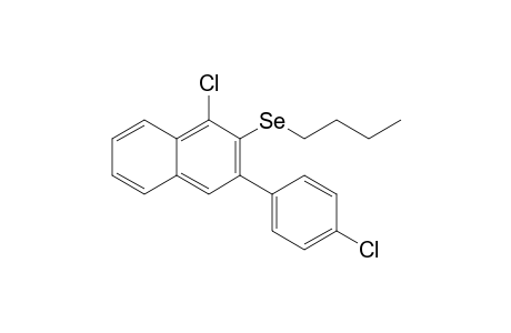 2-(Butylseleno)-1-chloro-3-(4-chlorophenyl)naphthalene