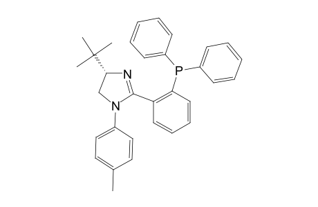 (S)-4-Tert.-butyl-2-(2-diphenylphosphanyl-phenyl)-1-(4-tolyl)-4,5-dihydroimidazole