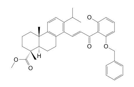 METHYL-14-[2-(6-BENZYLOXY-2-HYDROXYBENZOYL)-VINYL]-DEHYDROABIETATE