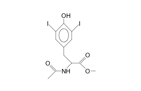 N-ACETYL-3,5-DIIODOTYROSINE, METHYL ESTER