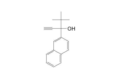 4,4-dimethyl-3-(2-naphthyl)-1-pentyn-3-ol