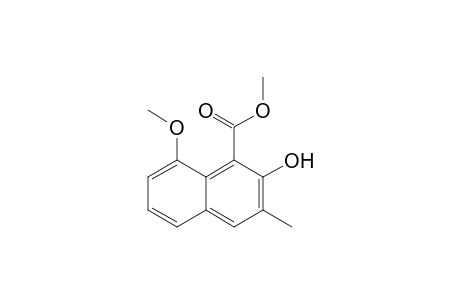 Methyl 8-methoxy-3-methyl-2-hydroxy-1-naphthoate