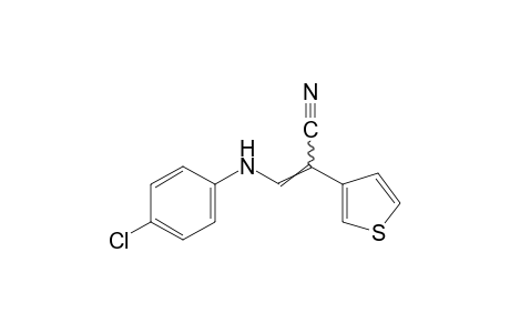 alpha-[(p-chloroanilino)methylene]-3-thiopheneacetonitrile