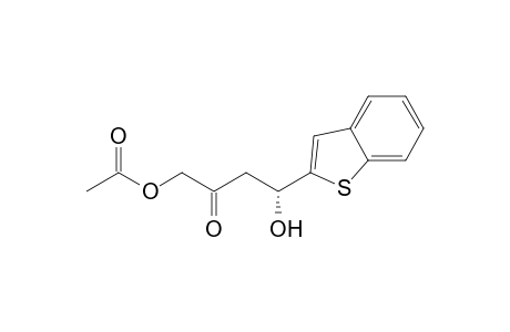 (R)-4-(1-Benzothiophen-2-yl)-4-hydroxy-2-oxobutyl acetate