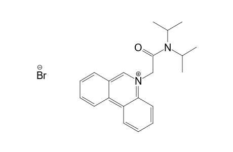 5-[(N,N-Diisopropylcarbamoyl)methyl]phenanthridinium bromide