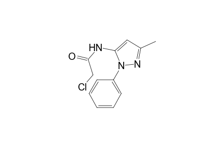 2-Chloro-N-(3-methyl-1-phenyl-1H-pyrazol-5-yl)acetamide