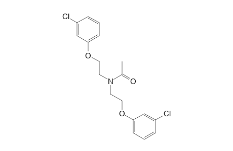 N,N-bis[2-(m-chlorophenoxy)ethyl]acetamide