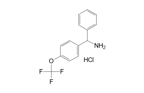 1-phenyl-1-{p-[(trifluoromethyl)oxy]phenyl}methylamine, hydrochloride