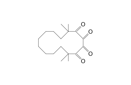 1,1,6,6-Tetramethyl-cyclotetradecane-2,3,4,5-tetraone