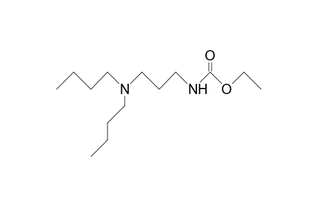 3-Dibutylamino-propyl carbamic acid, ethyl ester