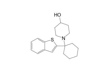 1-[1-(1-benzothiophen-2-yl)cyclohexyl]-4-piperidinol