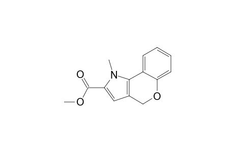 2-CARBOMETHOXY-N-METHYL-1H,4H-[1]-BENZOPYRANO-[4,3-B]-PYRROLE