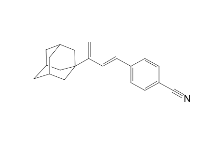 4-((E)-3-((3s)-adamantan-1-yl)buta-1,3-dien-1-yl)benzonitrile