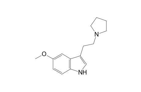 5-Methoxy-3-[2-(1-pyrrolidinyl)ethyl]indole