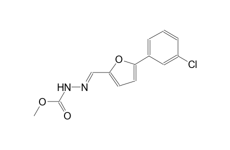 methyl (2E)-2-{[5-(3-chlorophenyl)-2-furyl]methylene}hydrazinecarboxylate